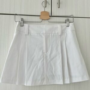 Aritzia Sunday Best White Skirt